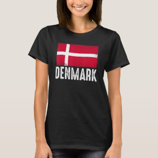 Camiseta Selección Danesa De Fútbol De Bandera