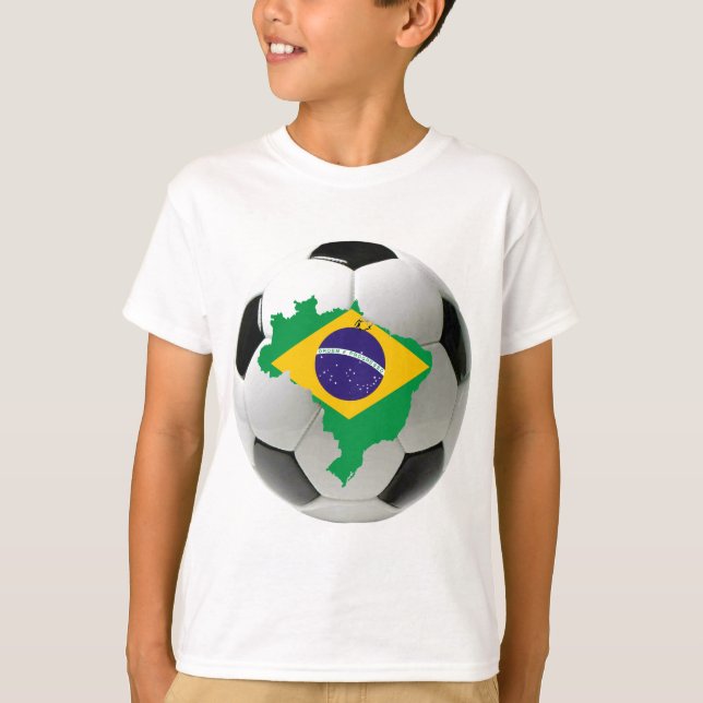 Camiseta Selección de Brasil (Anverso)