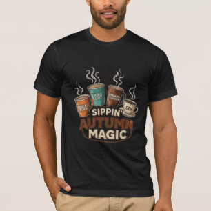 Camiseta Selección de café y té Sippin' Autumn Magic