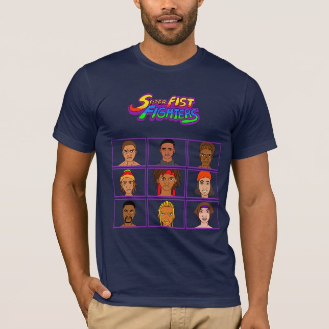 Camiseta Selección de caracteres (Anverso)