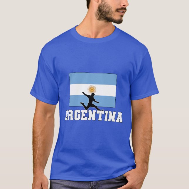 Camiseta Selección De Fútbol De Argentina (Anverso)