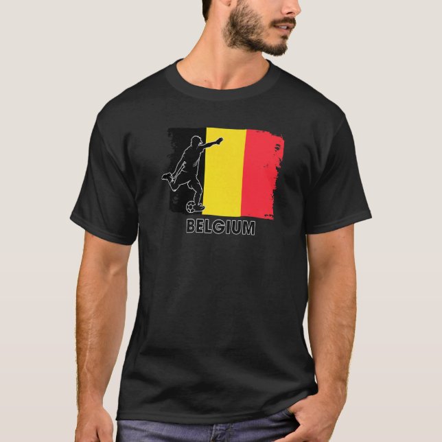 Camiseta Selección de Fútbol de Bélgica 2022 (Anverso)