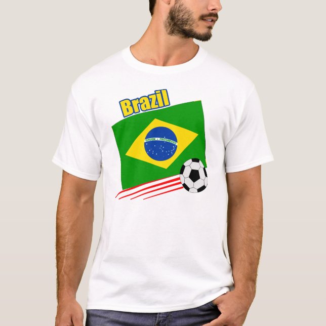 Camiseta Selección de fútbol de Brasil (Anverso)