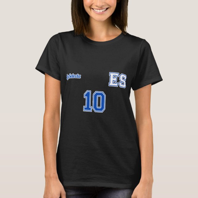 Camiseta Selección de Fútbol de El Salvador (Anverso)