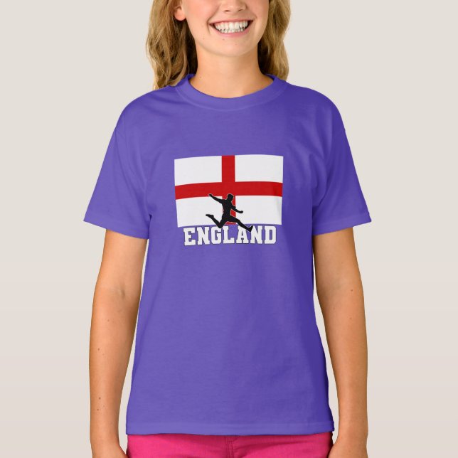 Camiseta Selección De Fútbol De Inglaterra (Anverso)