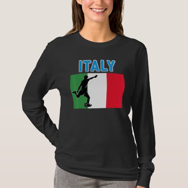 Camiseta Selección de Fútbol de Italia (Anverso)