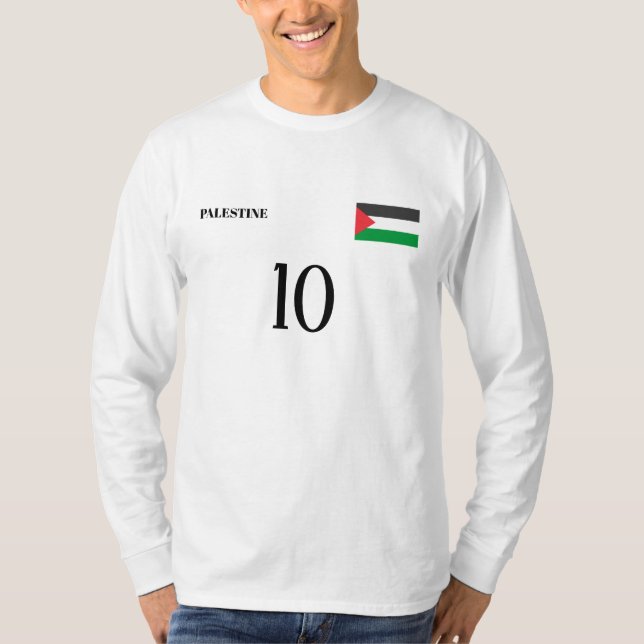 Camiseta Selección de Fútbol de Palestina (Anverso)