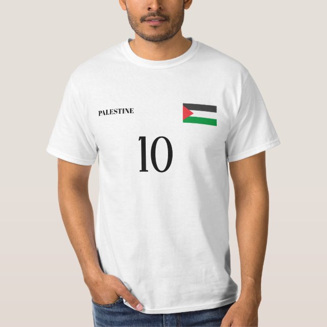 Camiseta Selección de Fútbol de Palestina (Anverso)