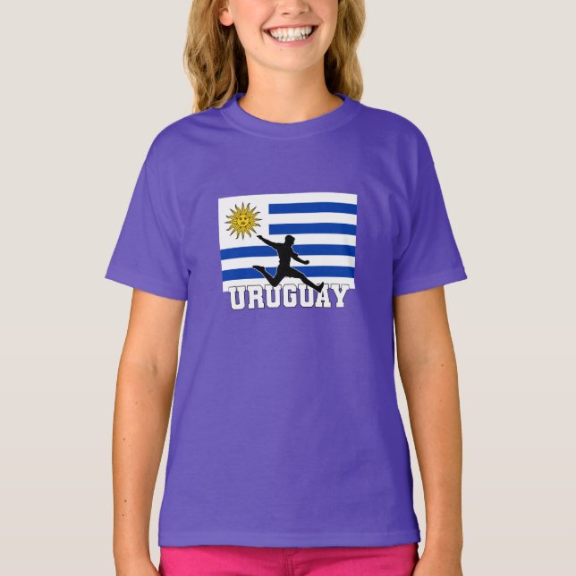 Camiseta Selección De Fútbol De Uruguay (Anverso)