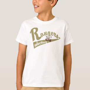 Camiseta Selección de Rangers Retro de Vintage Clásico