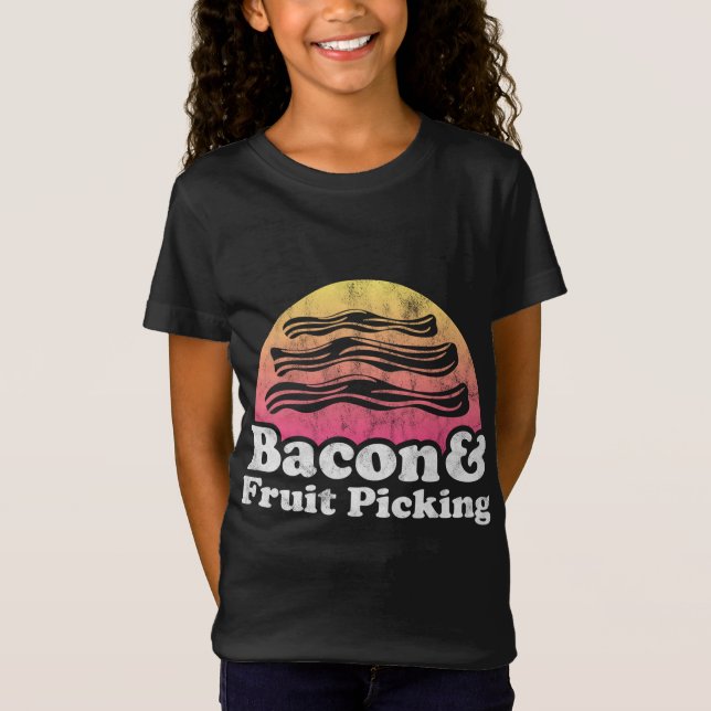 Camiseta Selección de tocino y fruta (Anverso)