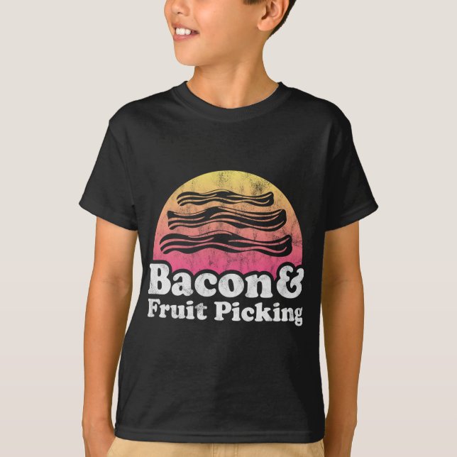 Camiseta Selección de tocino y fruta (Anverso)