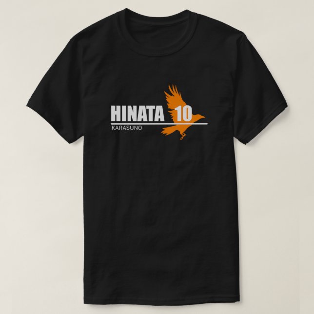 Camiseta Selección de voleibol de Hinata 10 Karasuno (Diseño del anverso)