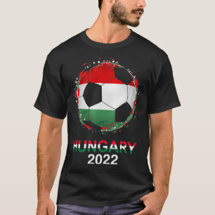Camiseta Selección húngara de fútbol de bandera de Hungría 