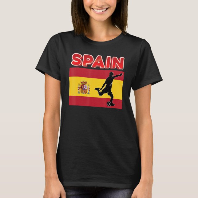 Camiseta Selección Nacional de Fútbol de España (Anverso)