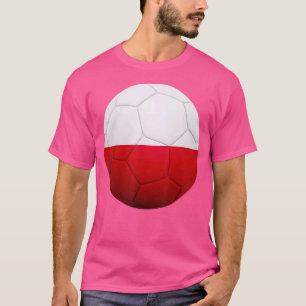 Camiseta Selección Nacional de Fútbol de Polonia Balón Fútb