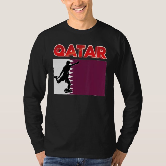Camiseta Selección Nacional de Fútbol de Qatar (Anverso)