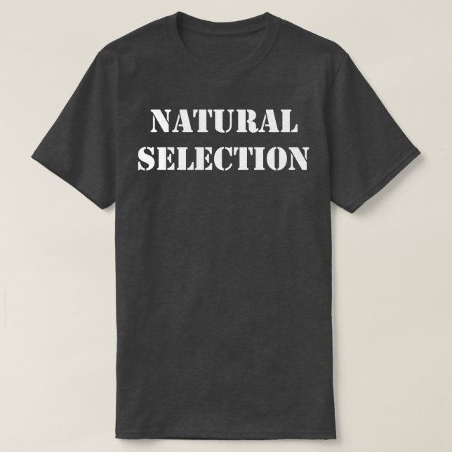Camiseta Selección natural 2 (Diseño del anverso)