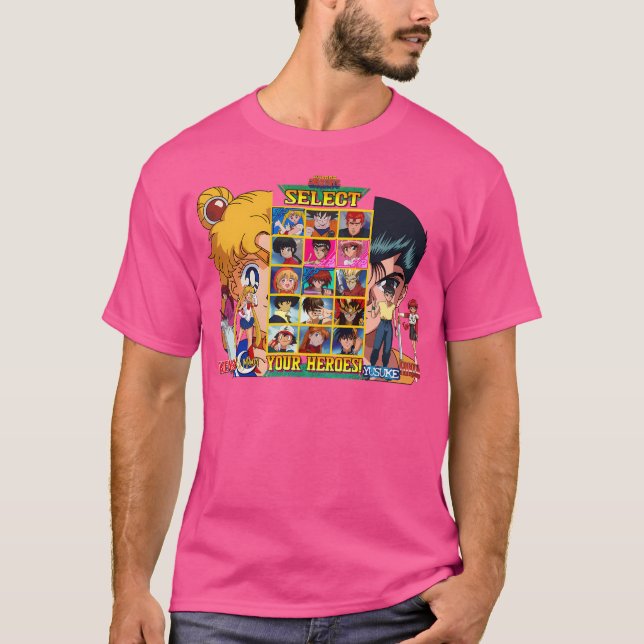 Camiseta Seleccionar Héroes De Los 90 (Anverso)