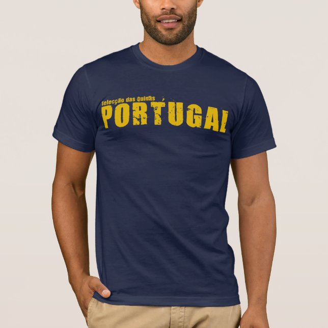 Camiseta Selecco das Quinas - frente y parte posterior (Anverso)