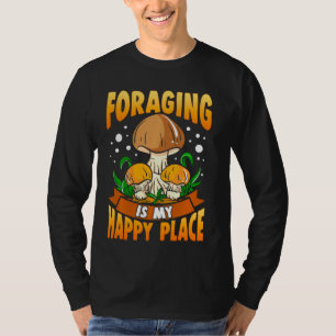 Camiseta Selector de hongos Forager Foraging Mushroom Hunte