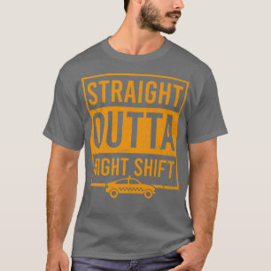 Camiseta Selector de Tai de diseño de desplazamiento noctur