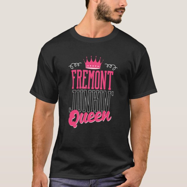 Camiseta Selector de ventas Fremont Junkin Queen Thrifter G (Anverso)
