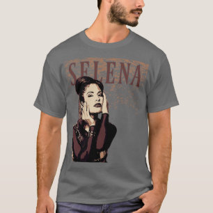 Camiseta Selena Brown Vintage