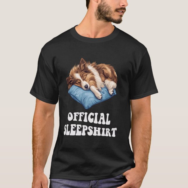 Camiseta Selepshirt oficial lindo perro amante Pajama (Anverso)