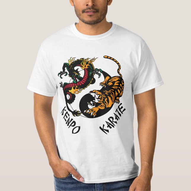 Camiseta Self Defence Kenpo Karate Martial Arts  (Anverso)