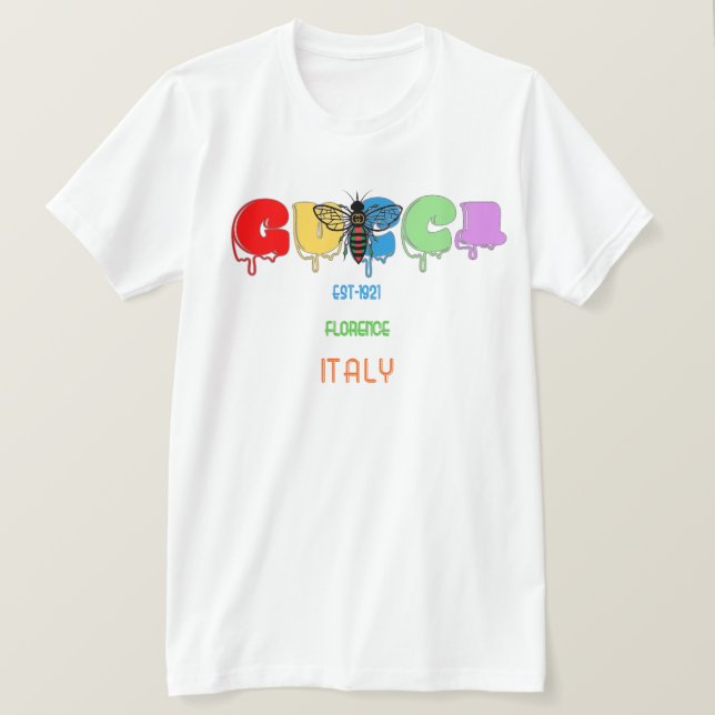 Camiseta self Design of Gucci shirt (Anverso del diseño)