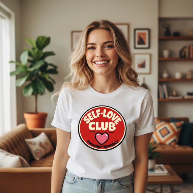 Camiseta Self Love Club Valentine's  (Subido por el creador)