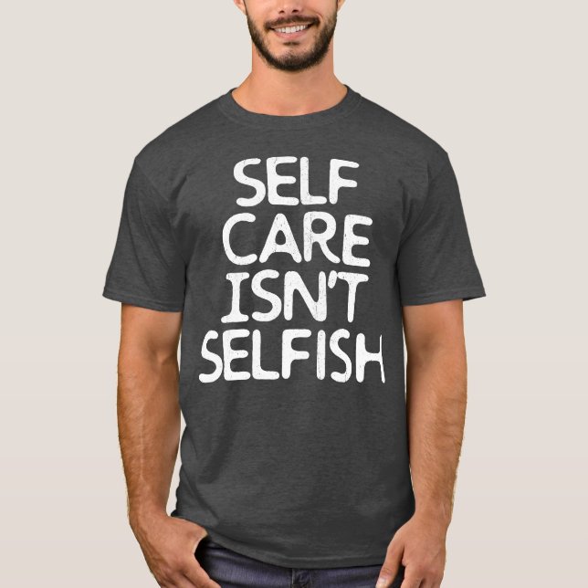 Camiseta Selfe Isnt Selfish (Anverso)