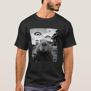 Camiseta Selfie de carpincho genial