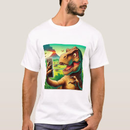 Camiseta Selfie de dinosaurio - Funny Dinosaur Lover Appare
