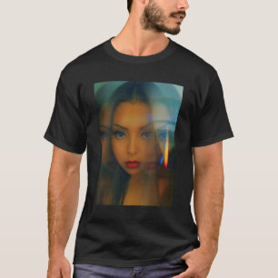Camiseta Selfie de filtro de turismo femenino