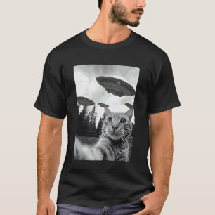 Camiseta Selfie de gato alienígena