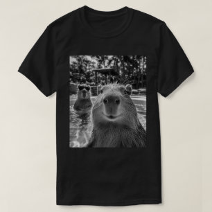 Camiseta Selfie de grupo Guay Capybara