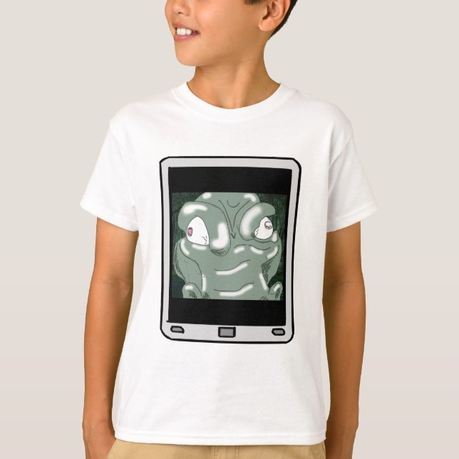 Camiseta Selfie de ligador Fuzzy Express® (Anverso)