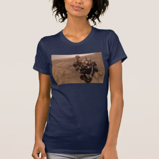 Camiseta Selfie de Marte Curiosity Marciano Rojo