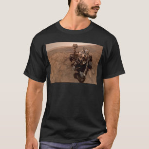 Camiseta Selfie de Marte Curiosity Marciano Rojo