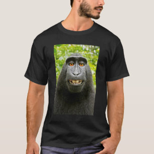 Camiseta Selfie de mono