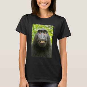 Camiseta Selfie de mono