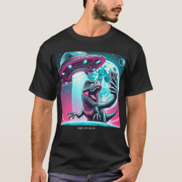 Camiseta Selfie de OVNI Dino: Encuentro Extranjero (camiset