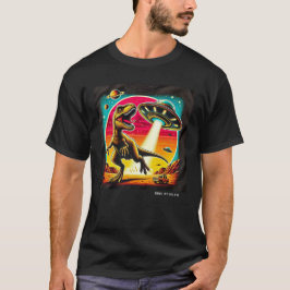 Camiseta Selfie de OVNI Dino: Encuentro Extranjero (camiset