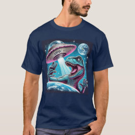 Camiseta Selfie de OVNI Dino: Encuentro Extranjero (camiset