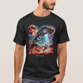 Camiseta Selfie de OVNI Dino: Encuentro Extranjero (camiset