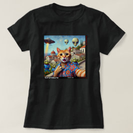 Camiseta Selfie de OVNIS: Regalo del Gatito #03