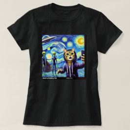 Camiseta Selfie de OVNIS: Regalo del Gatito #06