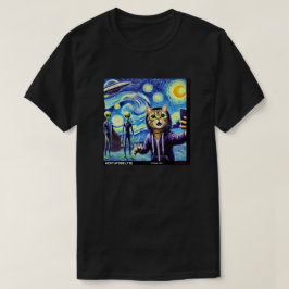 Camiseta Selfie de OVNIS: Regalo del Gatito #07